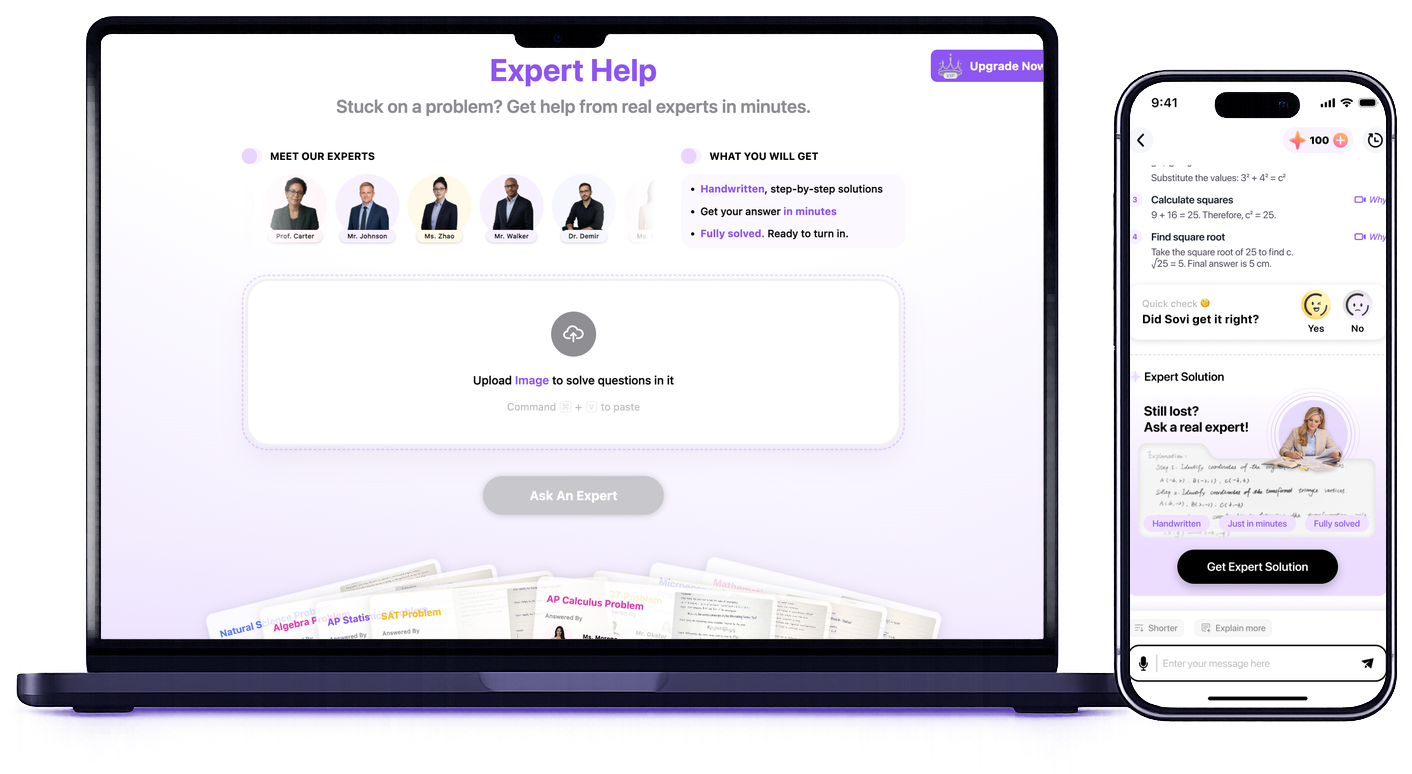 Expert Help